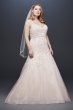Tulle Cap Sleeve Plus Size Mermaid Wedding Dress Collection 9WG3911