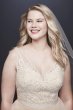 Tulle Plus Size Tank Ball Gown with Layered Skirt 9WG3913