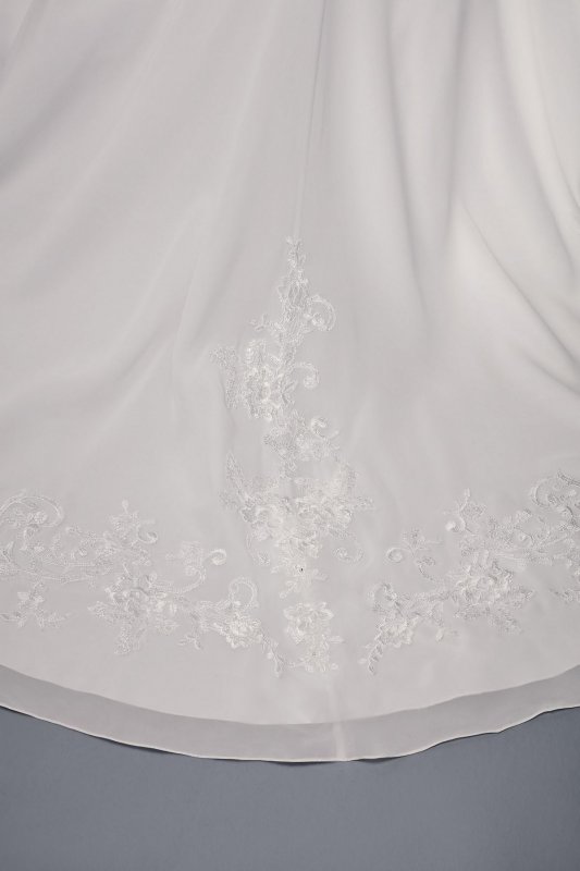 Chiffon Halter A-Line Plus Size Wedding Dress Collection 9WG3918