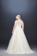 Appliqued Organza A-line Plus Size Wedding Dress Collection 9WG3944