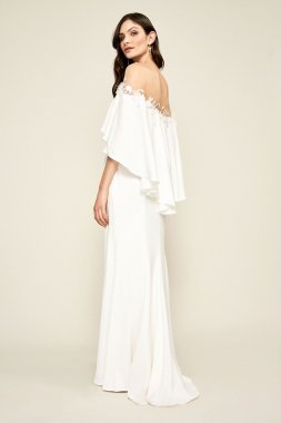 Capelet Athenia Wedding Dress ALG18040LDB