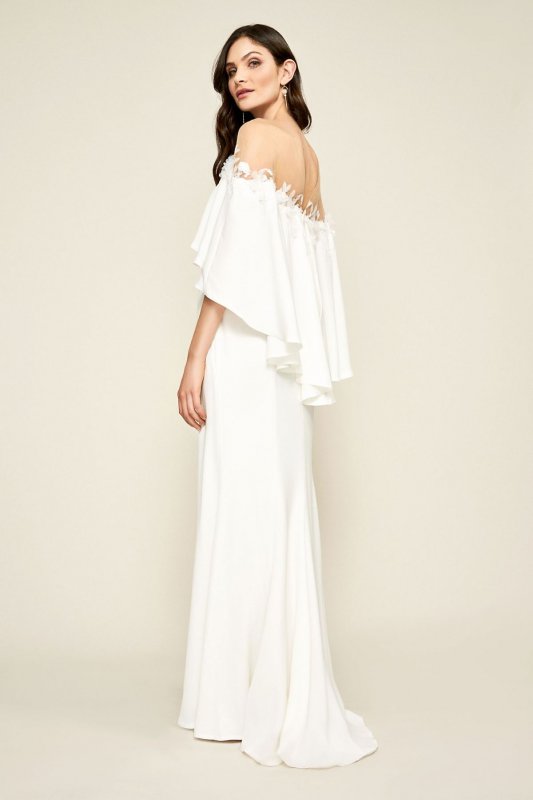Capelet Athenia Wedding Dress ALG18040LDB
