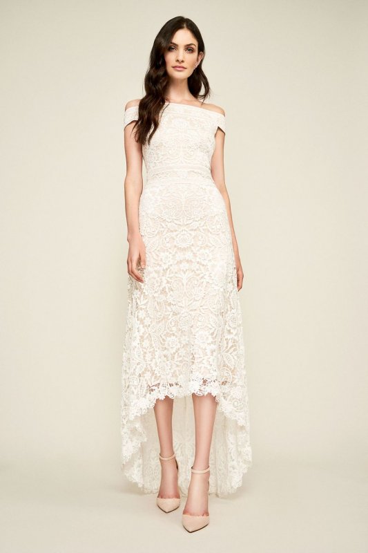Mimi Lace Off-the-Shoulder Wedding Dress BBH17562LBR