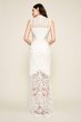 Corded Lace Tank Wedding Dress with Sheer Details BBU18020LBR