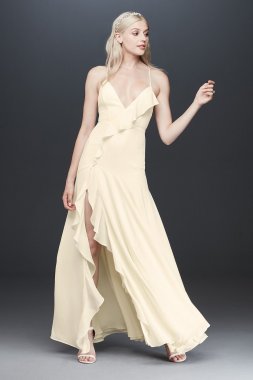 Callais Ruffle DressC161024102FM