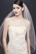 Subtle Pink 3D Floral Wedding Dress CWG464