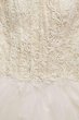 Strapless Ruffled Skirt Wedding Dress CWG568