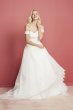 Off the Shoulder Tulle Wedding Dress CWG729