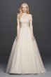 Off the Shoulder Tulle Wedding Dress CWG729