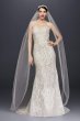 Strapless Lace Sheath Wedding Dress CWG738