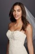 Tea Length Wedding Dress with Lace CWG743