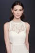 Corded Lace Trumpet Dress with Illusion Sides DB19799