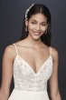 Short Sheer Bodice Organza A-Line Dress DS870104