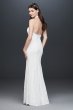 Low Back Eyelash Lace Halter Sheath Dress DS870149