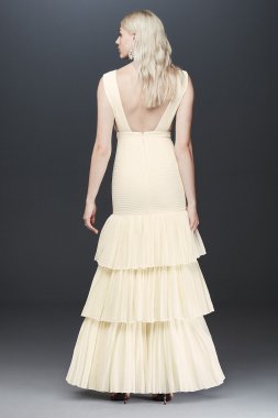 Dahlia Pleated Dress with TiersFPW3507101FM