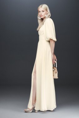 Madelyn Bubble Sleeve DressFPW3726101FM