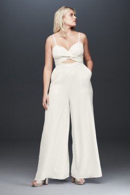 Plus Size Landon Wrap JumpsuitFPW3751166FPW