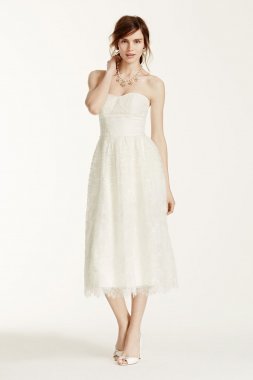 Short Lace Wedding Dress MS251101