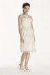 Tea Length Tank Wedding Dress MS251118