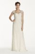 Beaded Cap Sleeve Lace Wedding Dress MS251122
