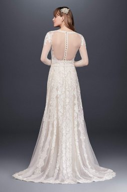 Linear Lace Wedding Dress MS251173