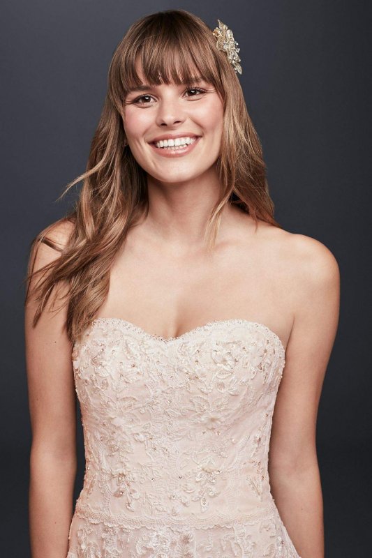 Lace A-Line Wedding Dress MS251174