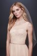 Pressed Flower Tulle A-Line Wedding Dress MS251190
