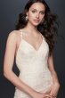 Cross-Back Lace Mermaid Wedding Dress MS251198