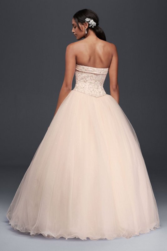 Tulle Wedding Dress with Corseted Satin Bodice Collection NT8017