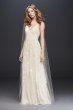 A-Line Wedding Dress with Double Straps NTMS251177