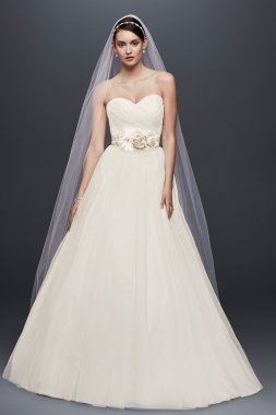 Tulle Wedding Dress with Sweetheart Neckline Collection NTWG3802