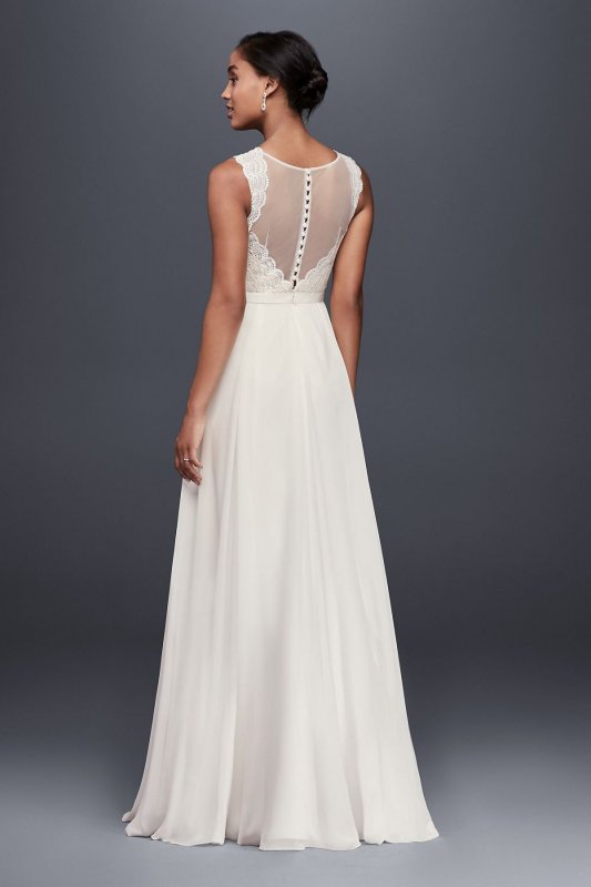 Scalloped Lace Mermaid Wedding Dress Collection NTWG3835
