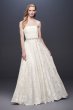 Floral Printed Organza A-line Wedding Dress Collection NTWG3907