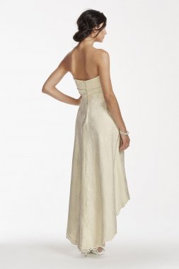 Strapless High Low Lace Wedding Dress Collection OP1253