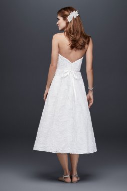 Soutache Lace Tea-Length Wedding Dress Collection OP1314