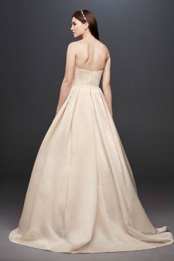 Strapless Satin Ball Gown Wedding Dress Collection OP1335