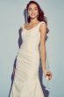 Ruched Taffeta Cap Sleeve Trumpet Wedding Dress Collection OP1341