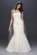Strapless Lace Mermaid Dress with 3D Flowers Collection OP1344