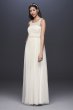 Beaded Illusion tank Dress with Cutout Back SDWG0691