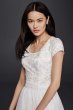 Modest Short Sleeve A-Line Wedding Dress Collection SLWG3811