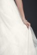 Plunging Sequin Tulle Ball Gown Wedding Dress SV821