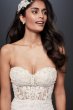 Sheer Beaded Bodice Lace Wedding Dress SV830
