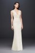 Plunging Illusion Bodice Lace Wedding Dress SWG772