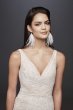 Lace Mermaid Wedding Dress with Feather Skirt SWG800