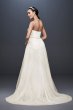Sheath Wedding Dress with Detachable Overskirt SWG802