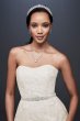 Sheath Wedding Dress with Detachable Overskirt SWG802