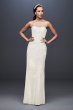 Sheath Wedding Dress with Detachable Overskirt SWG802