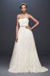 Sheath Wedding Dress with Detachable Overskirt SWG802