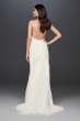 Plunge Neckline Lace Halter Wedding Dress SWG825