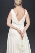 Plus Size Escala Draped Dress USP1040107W